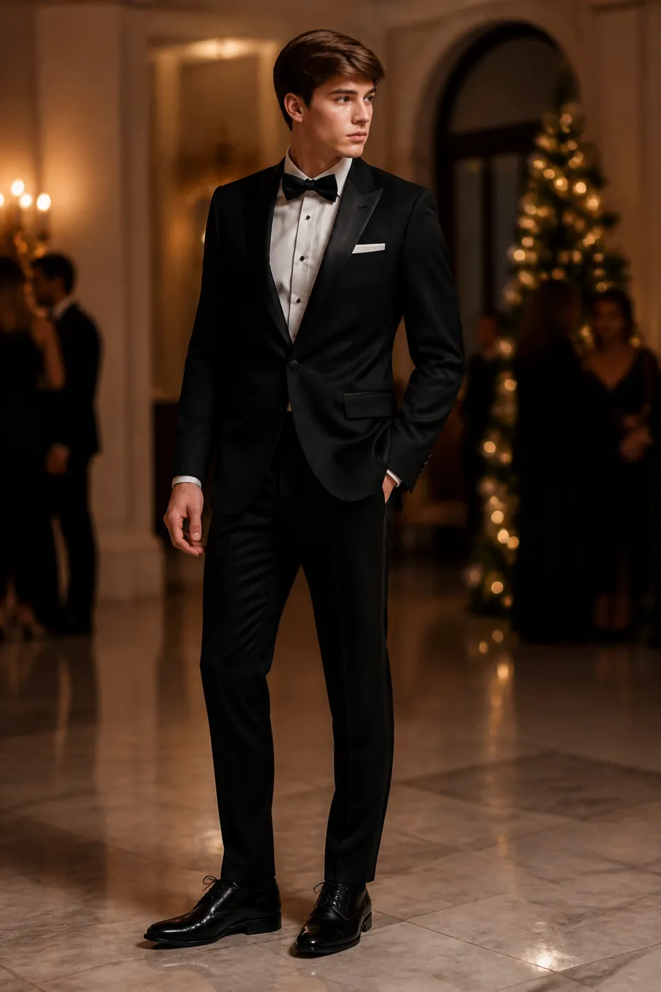 Čierny dresscode na formálnu časť stužkovej